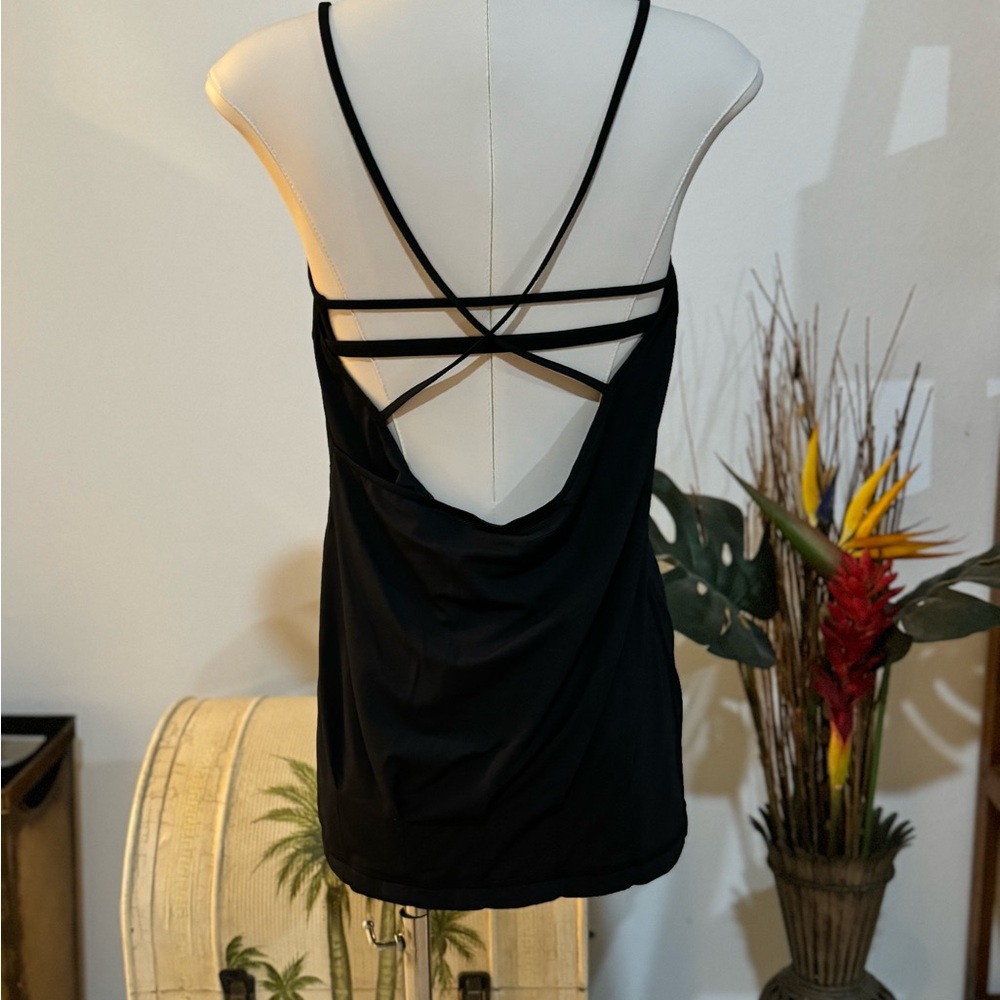 Lululemon Women's Flow And Go Tank II Black Size 4 Retail $64 - Picture 9 of 9